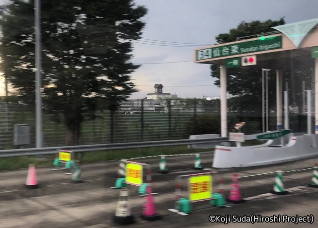宮城交通「ザ・サンライナー」　3169　仙台東インター流出