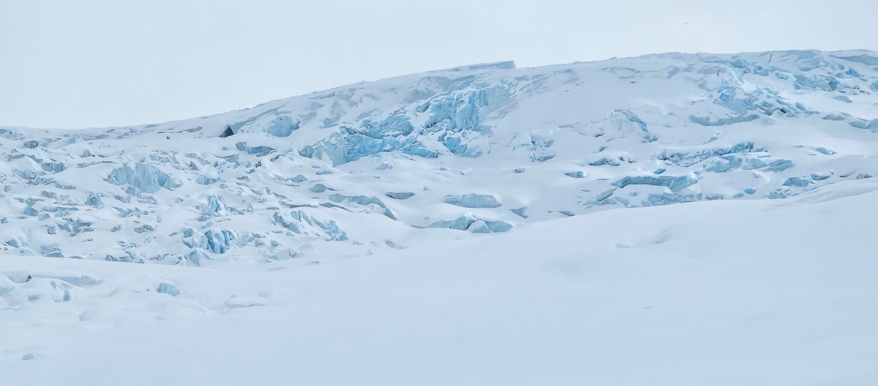 large icefall