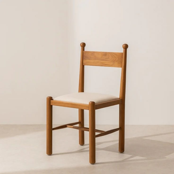 Dining Chair teak wood poles Maldives – RZL