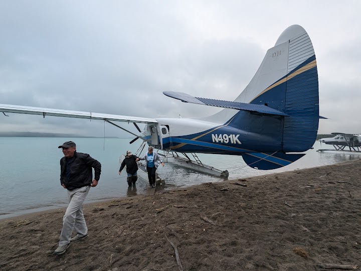 The de Havilland Canada DHC-3 Otter we took