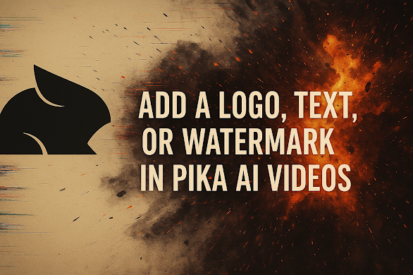 How to Add a Logo, Text, or Watermark in Pika AI Videos