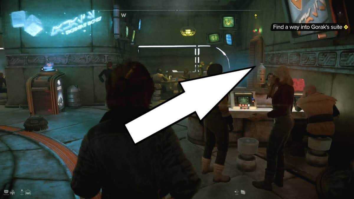 What's the Quickest Route to Breach Gorak's Private Suite in Star Wars Outlaws?