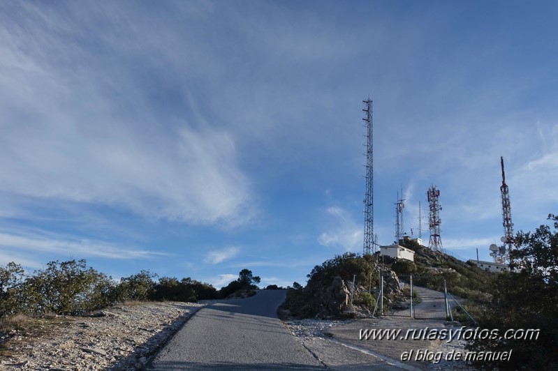 Sierra de Mijas desde Churriana hasta Osunillas