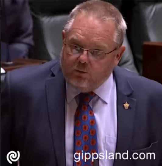 Tim Bull questions the Allan Labor government's priorities, criticising cuts to firefighting staff and funding for brumby culling amid rising state debt and budget mismanagement
