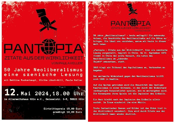 Einladung zu Paula Kellers «Pantopia» am 4. Februar 2024