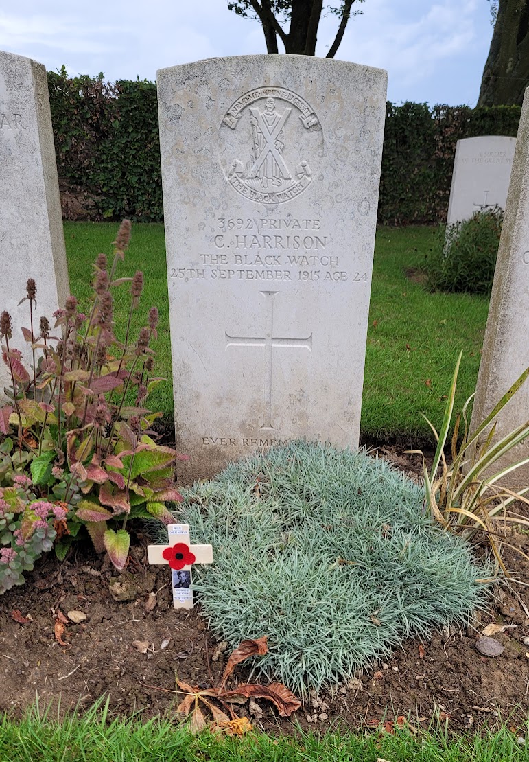 Charles (Charlie) Cairns Harrison grave