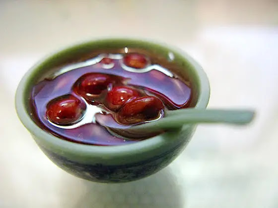 chenpi, dessert, red bean, red bean soup, recipe, chinese, Soup, Tangerine Peel,  紅豆沙