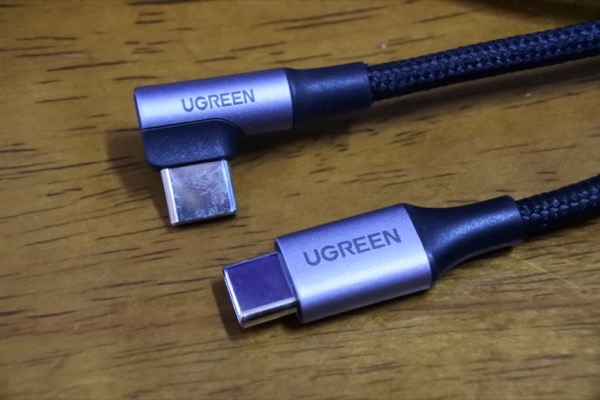 UGREENのUSB-Cケーブル