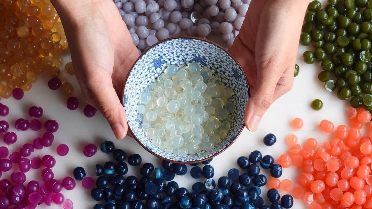 Jellies That Burst with Fruit Flavor in Each Crystal Boba Pearl