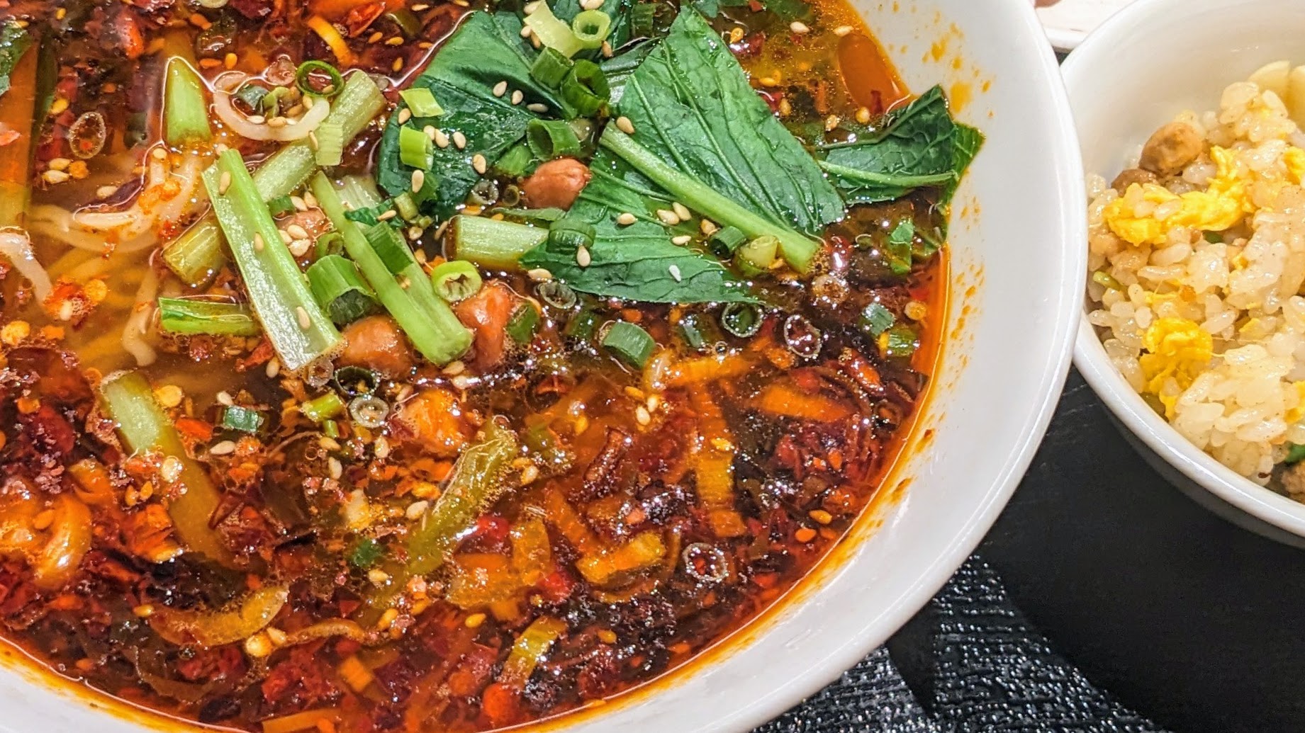 故郷味「重慶麻辣麺定食」(御徒町 / 2024年5月)