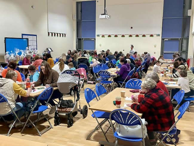 Full house bingo raises hundreds for school