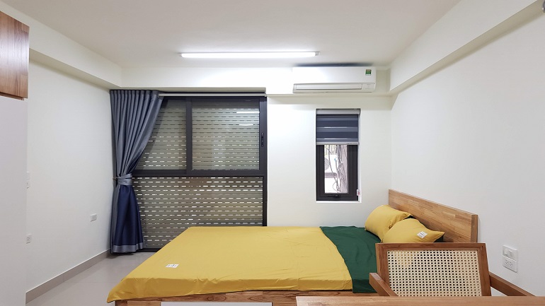 Nice studio apartment in Nguyen Chi Thanh street, Ba Dinh district for rent