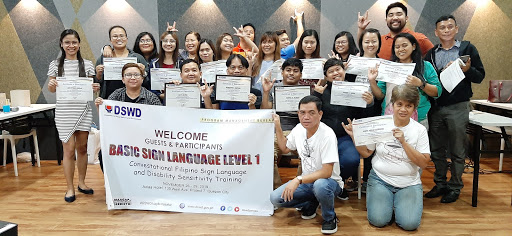 MCCID Conducts Basic Sign Language Training to DSWD Central Office Staff