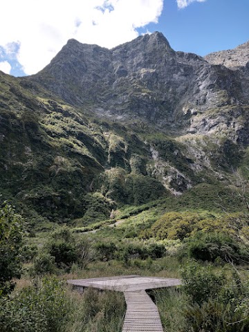 Milford Track Helipad viewpoint