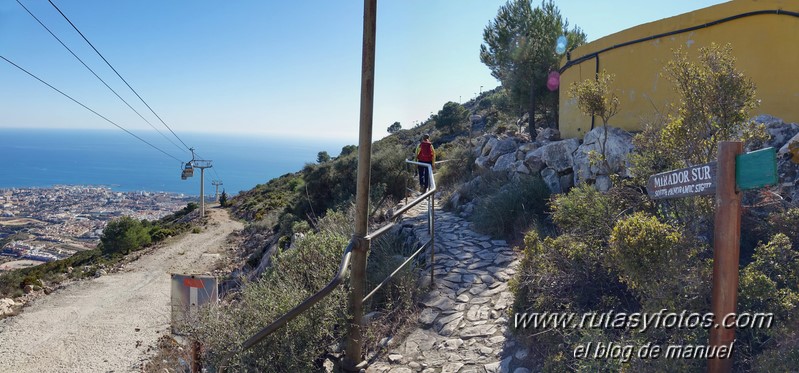 Sierra de Mijas desde Churriana hasta Osunillas