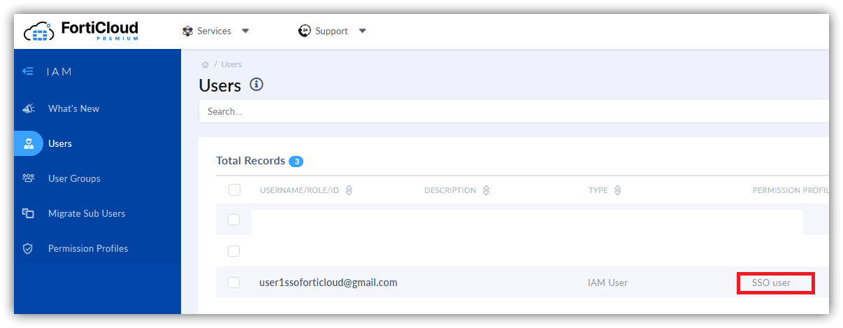 Add permission profile