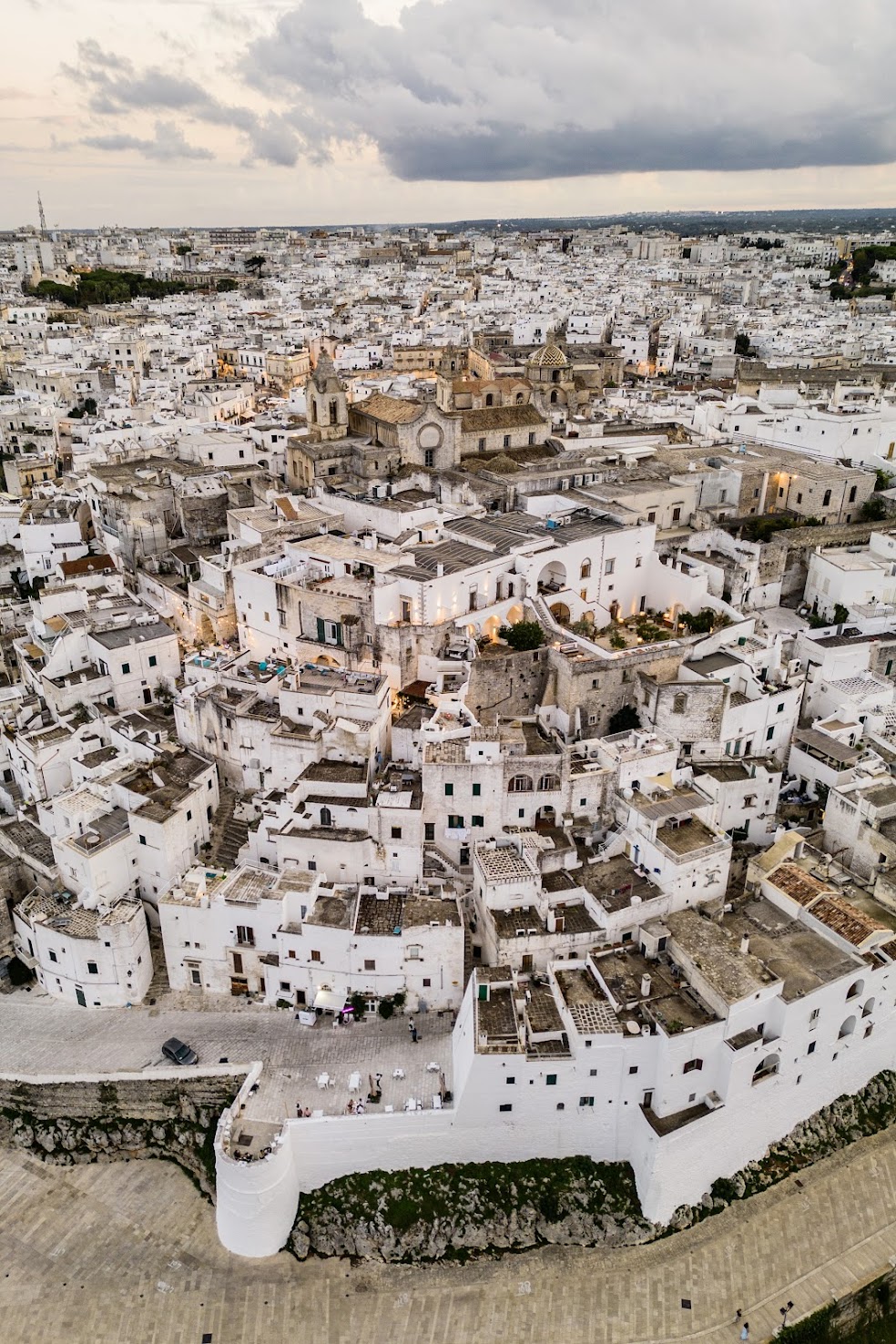 waarom is Ostuni wit?
