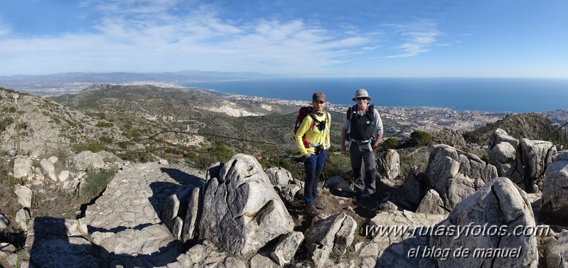 Sierra de Mijas desde Churriana hasta Osunillas