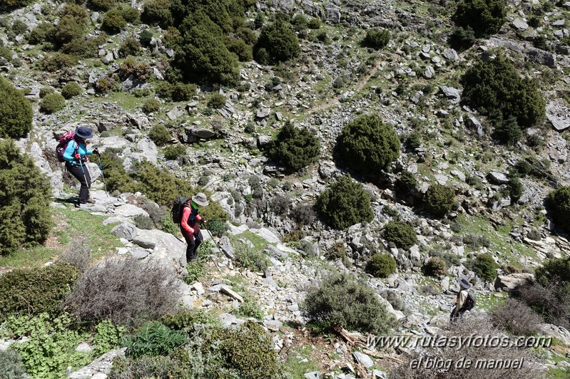 Tajo Bermejo - Paso del Cristiano - Las Atalayas