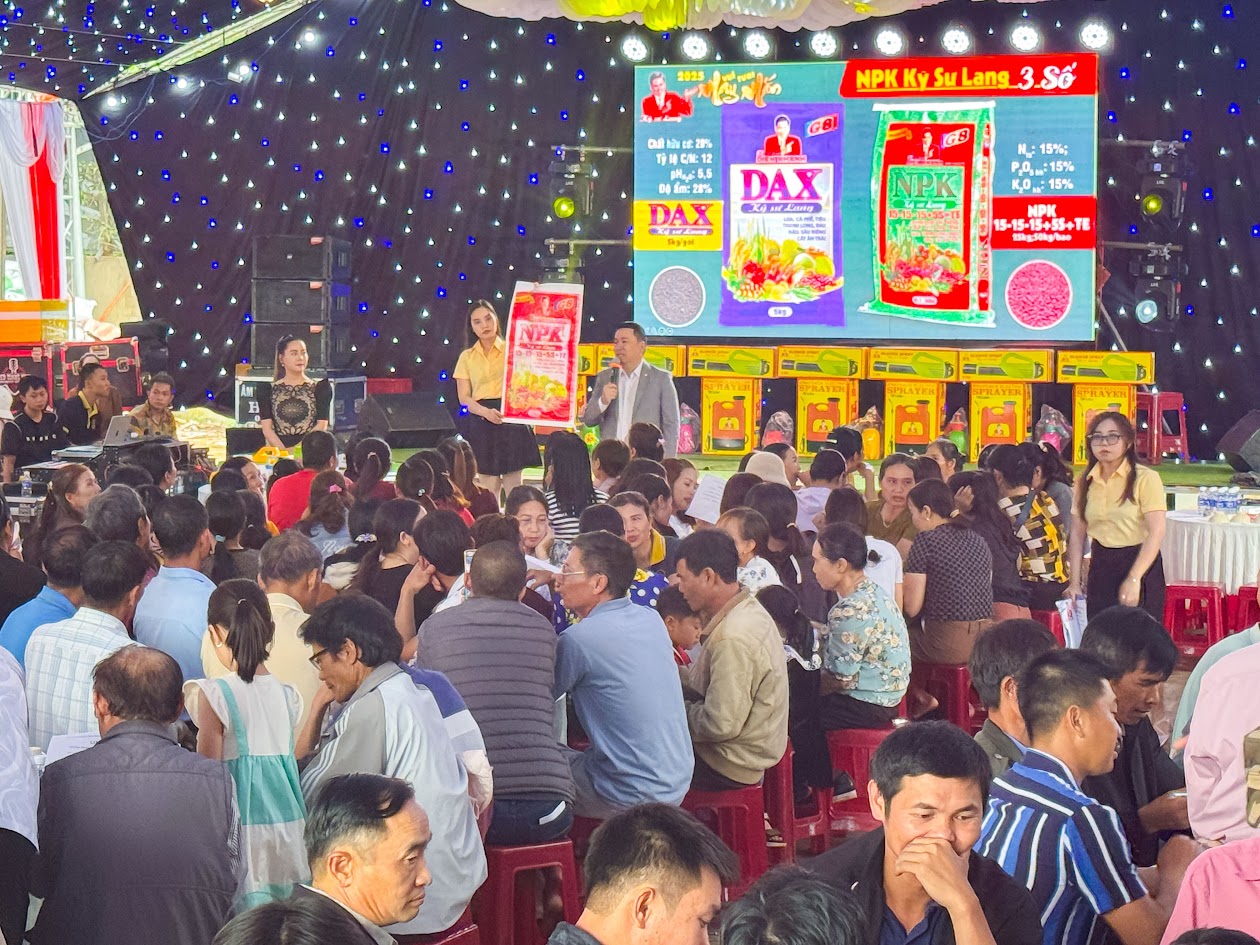 LẦN ĐẦU TIÊN TẠI ĐẠI LÝ LAM LỤC LÂM HÀ, LÂM ĐỒNG HƠN 500 NHÀ VƯỜN THAM GIA HỘI NGHỊ SIÊU HOÀNH TRÁNG CỦA CÔNG TY DIÊN KHÁNH