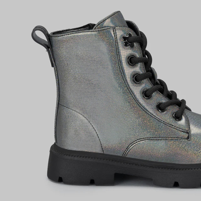 Botines Coral Corine Holographic para niña