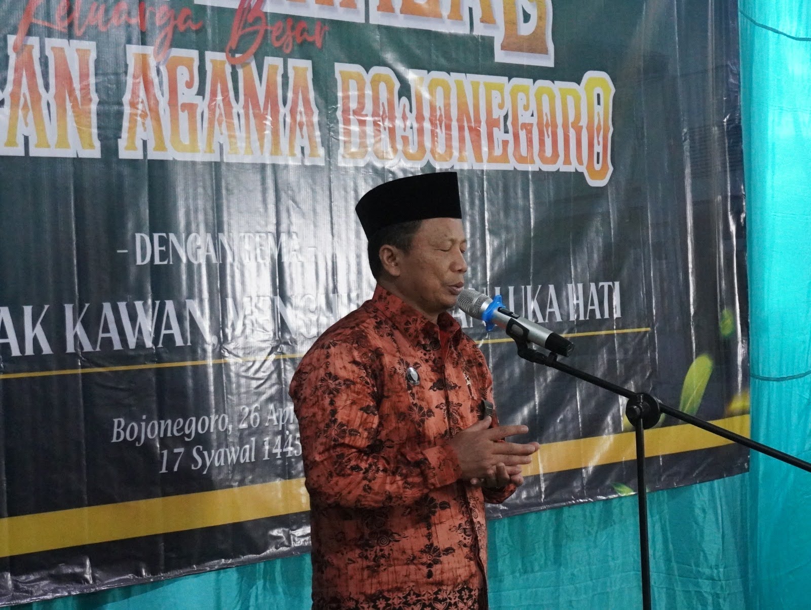 Memperbanyak Kawan Menghilangkan Luka Di Halal Bihalal PA Bojonegoro 1445 H