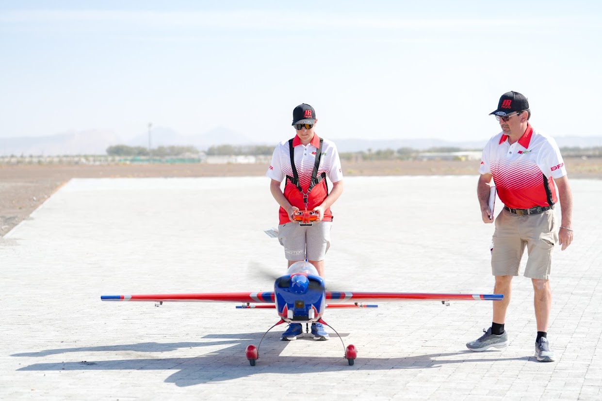 Pilot Gabriele Nicodemo in IMACUAE Competition April 2025