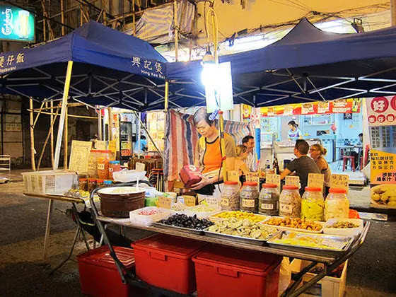 hong kong, hawker, traditional, fruit, candy