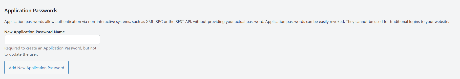 Accessing user settings in WordPress admin panel