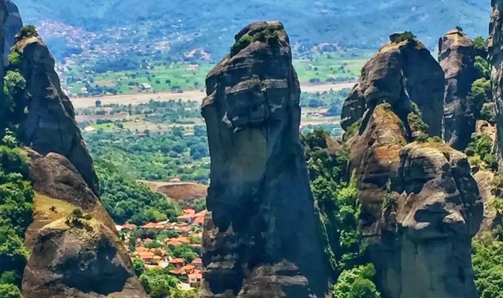 Os mosteiros sagrados de Meteora na Grécia