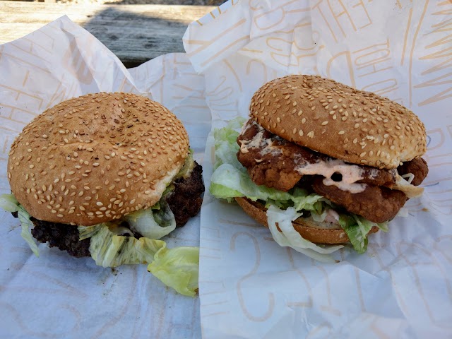 Burger Club Wanaka Club Cheese Burger and Club Chicken Burger