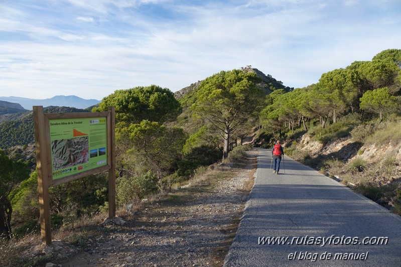 Sierra de Mijas desde Churriana hasta Osunillas