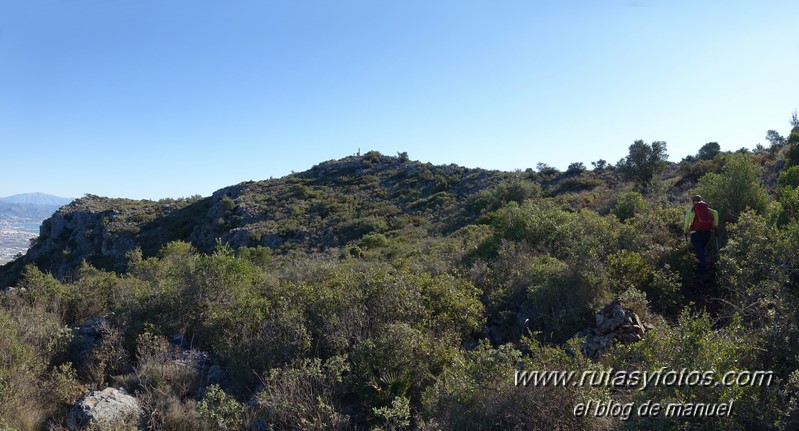 Sierra de Mijas desde Churriana hasta Osunillas