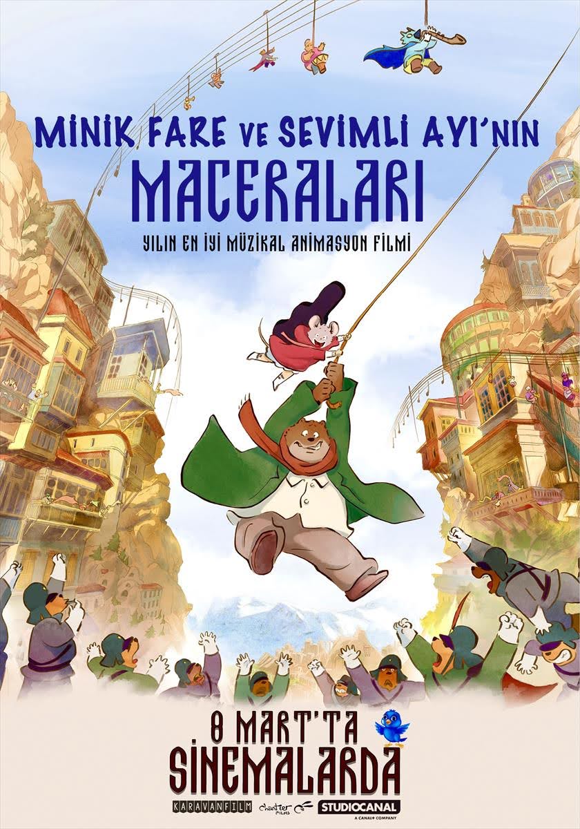 Minik Fare ve Sevimli Ayının Maceraları - Ernest and Celestine (2024)