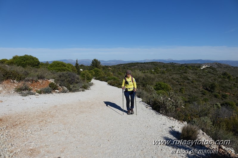 Sierra de Mijas desde Churriana hasta Osunillas