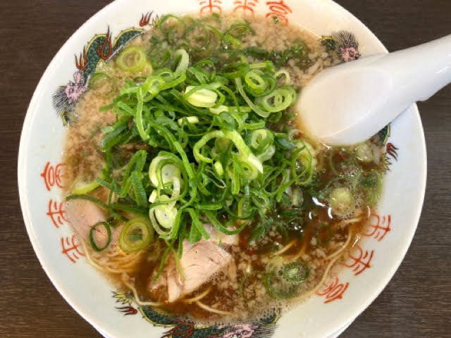 ラーメン来来亭の醤油ラーメン