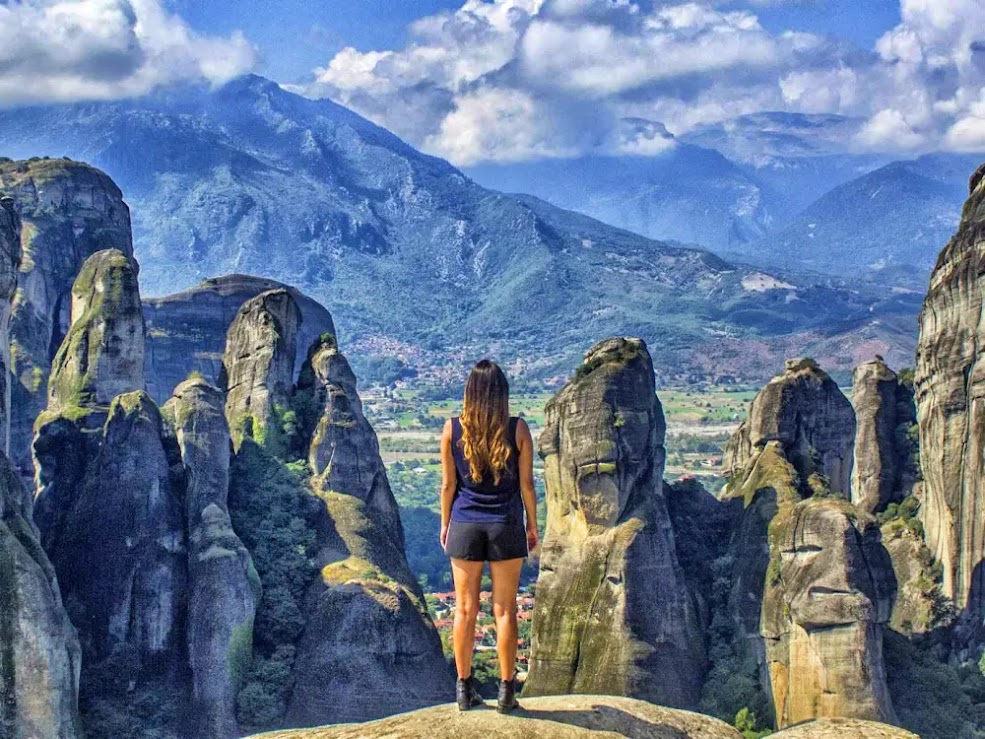 Os mosteiros sagrados de Meteora na Grécia