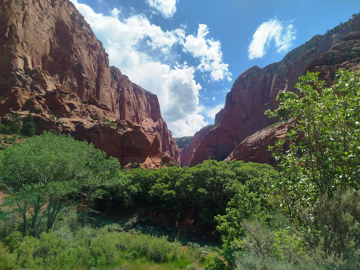 Zion Kolob canyons