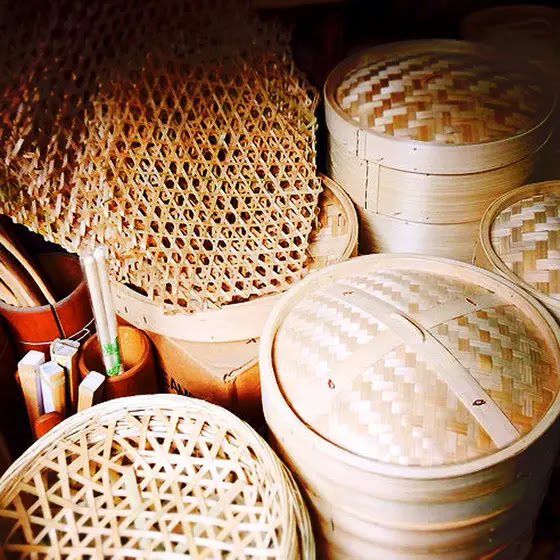 bamboo, steamer, handmade, hong kong, bamboo steamer, chinese