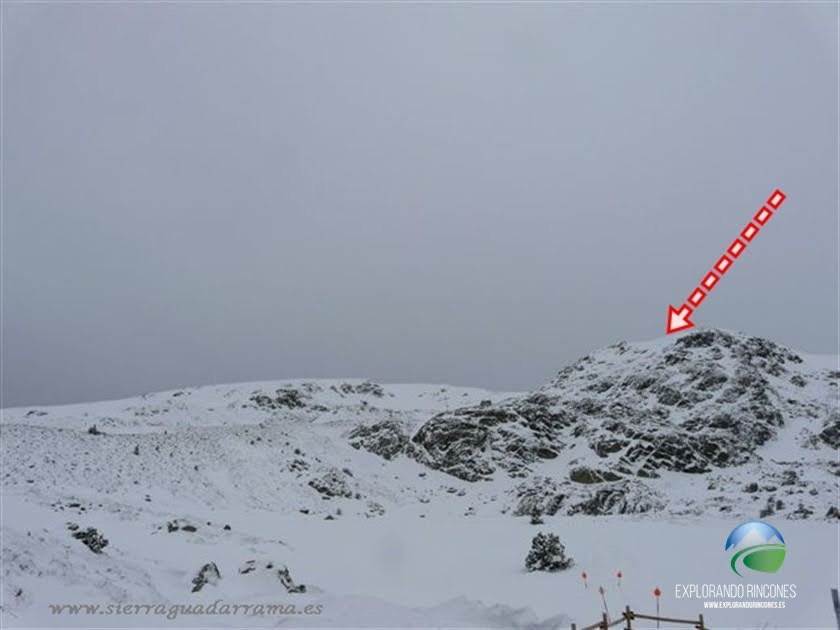 Aludes de nieve en la Sierra de Guadarrama