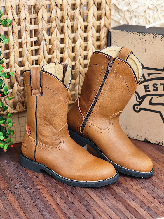 Botas Establo para caballero Miel 02