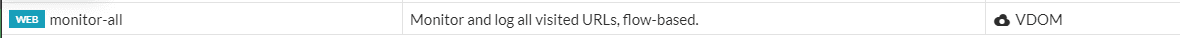 It is necessary to use a web-filter profile which is assigned to VDOM to use the URL Filter feature: