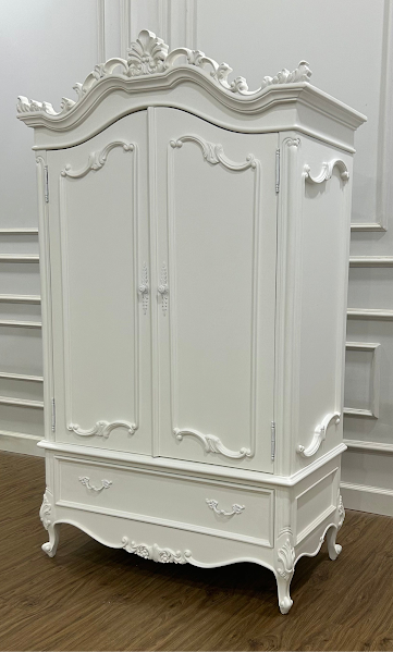 FELICITY WARDROBE WHITE PAINTED – UK Nursery Furniture