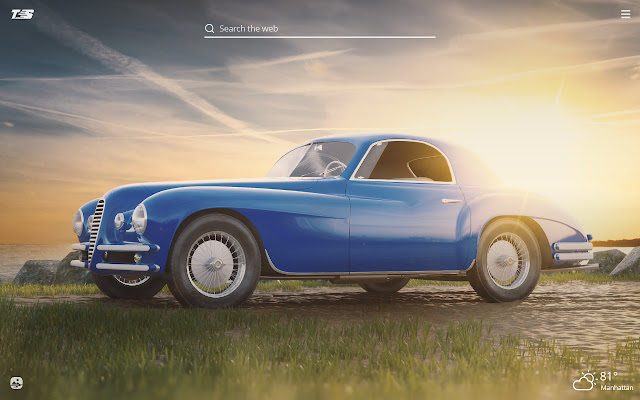 Classic Cars HD Wallpaper New Tab Theme