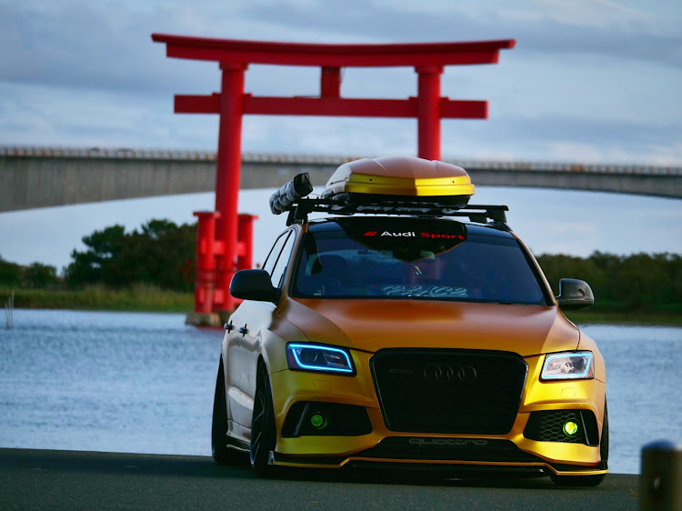 Q5のアウディツーリング・銃撃音が!😱・念願スポット一つ制覇😎・期日前投票で遊ぶ背徳感（笑）・角度と太さ😩に関するカスタム事例の投稿画像34枚目