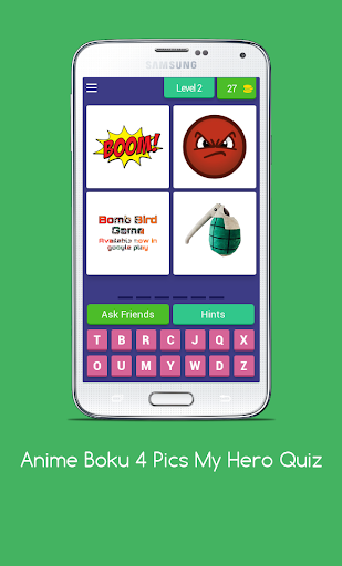 Anime Boku 4 Pics My Hero Quiz