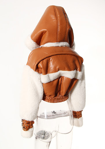 Title 10, Womens Fur One-piece Lamb Fur Short Coat, luxu...