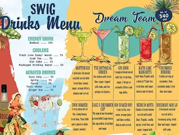 Swig menu 