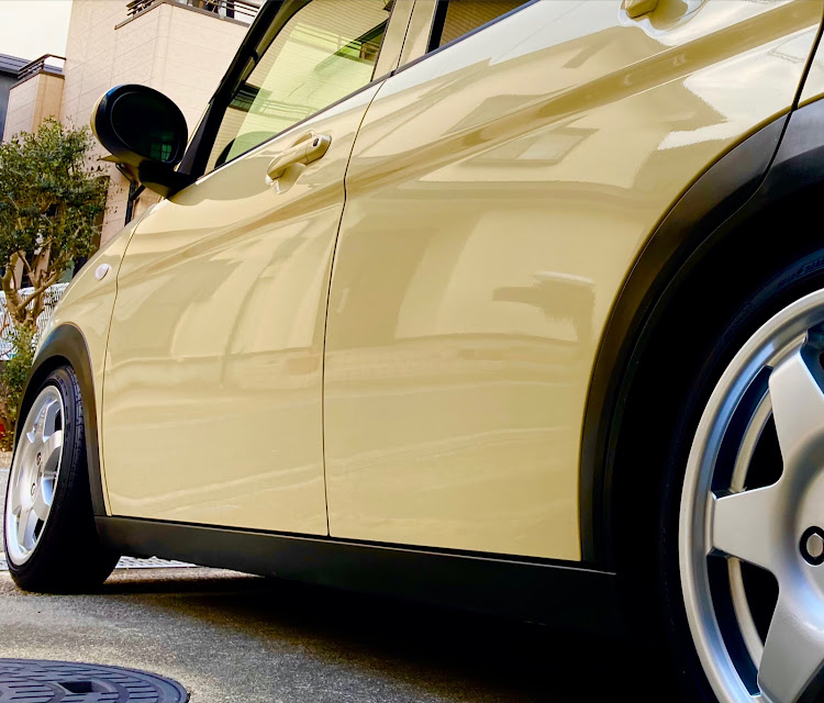 アルトラパンのブレーキキャリパーが見たい・車検からの戻し・車高の低さは腰の低さに関するカスタム事例の投稿画像3枚目