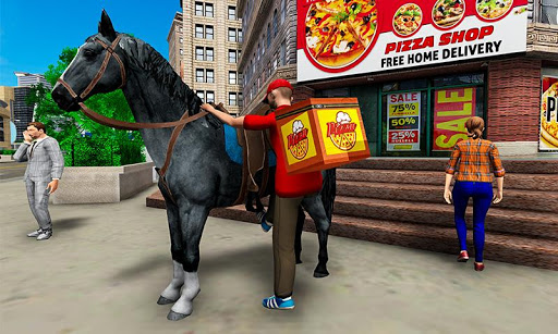 Screenshot Mounted Horse Riding Pizza